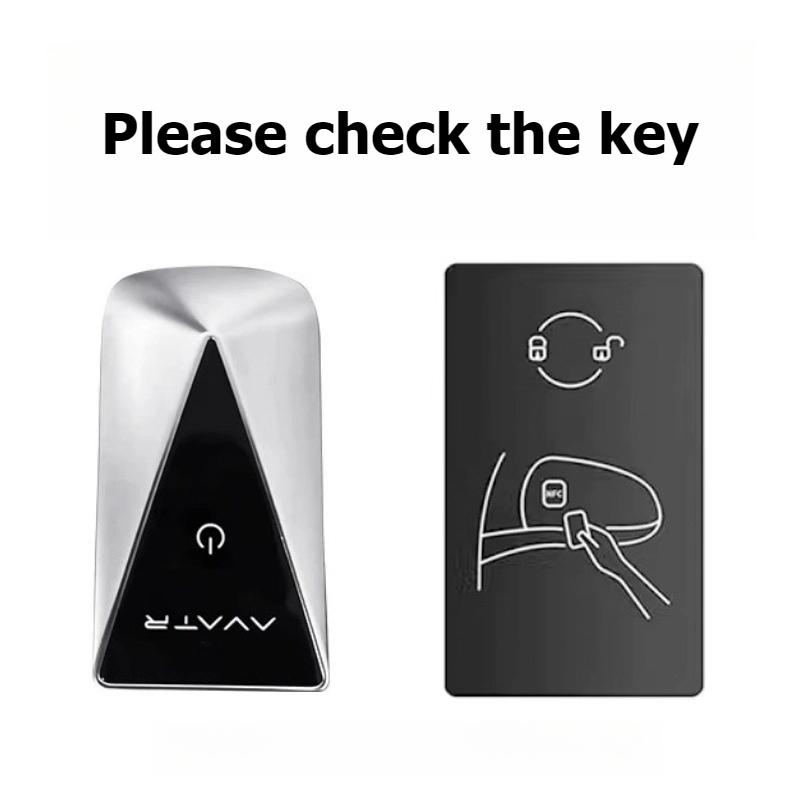 For Avatr 07 06 12 11 Car Key Case Zinc Alloy Keychain Key Fob Cover Buckle Protective Case Accessoroes