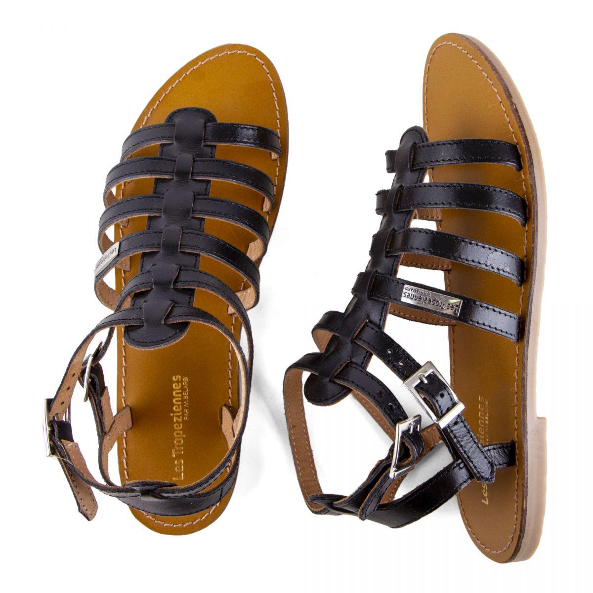 Sandales Hicelot à brides spartiates montantes Femme LES