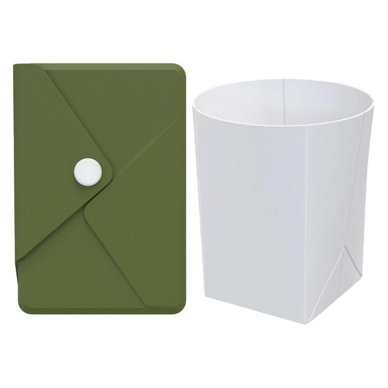 

Modifiable Reusable Drinking Container Leakproof Folding Carrying Water Cup for Camping Hiking Outdoor Excursions армия зеленый