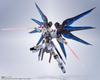 TAMASHII NATIONS METAL ROBOT SPIRITS Mobile Suit Gundam SEED DESTINY Strike Freedom Gundam Ca. 140mm PVC ABS Bemalt Bewegliche Figur <SIDE