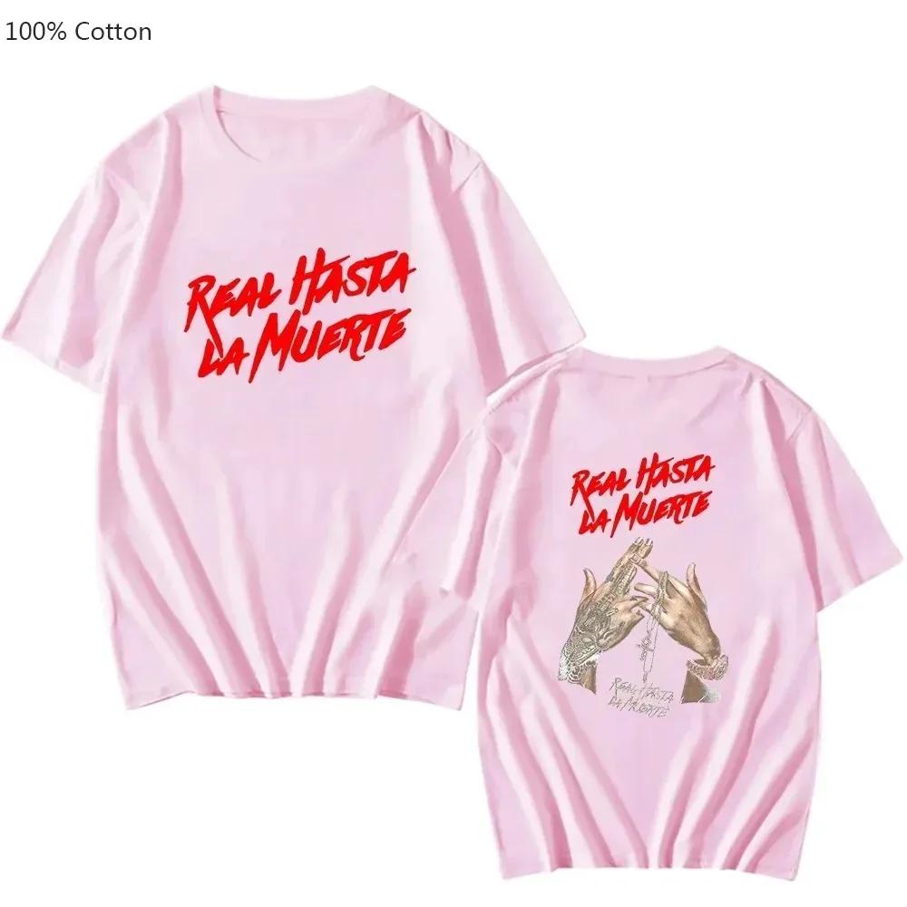 Cool Rapper Anuel AA Men Women T Shirt Oversized Cotton Hip Hop Short Sleeve Graphic T-Shirt Streetwear Tee Trend Clothes Tops