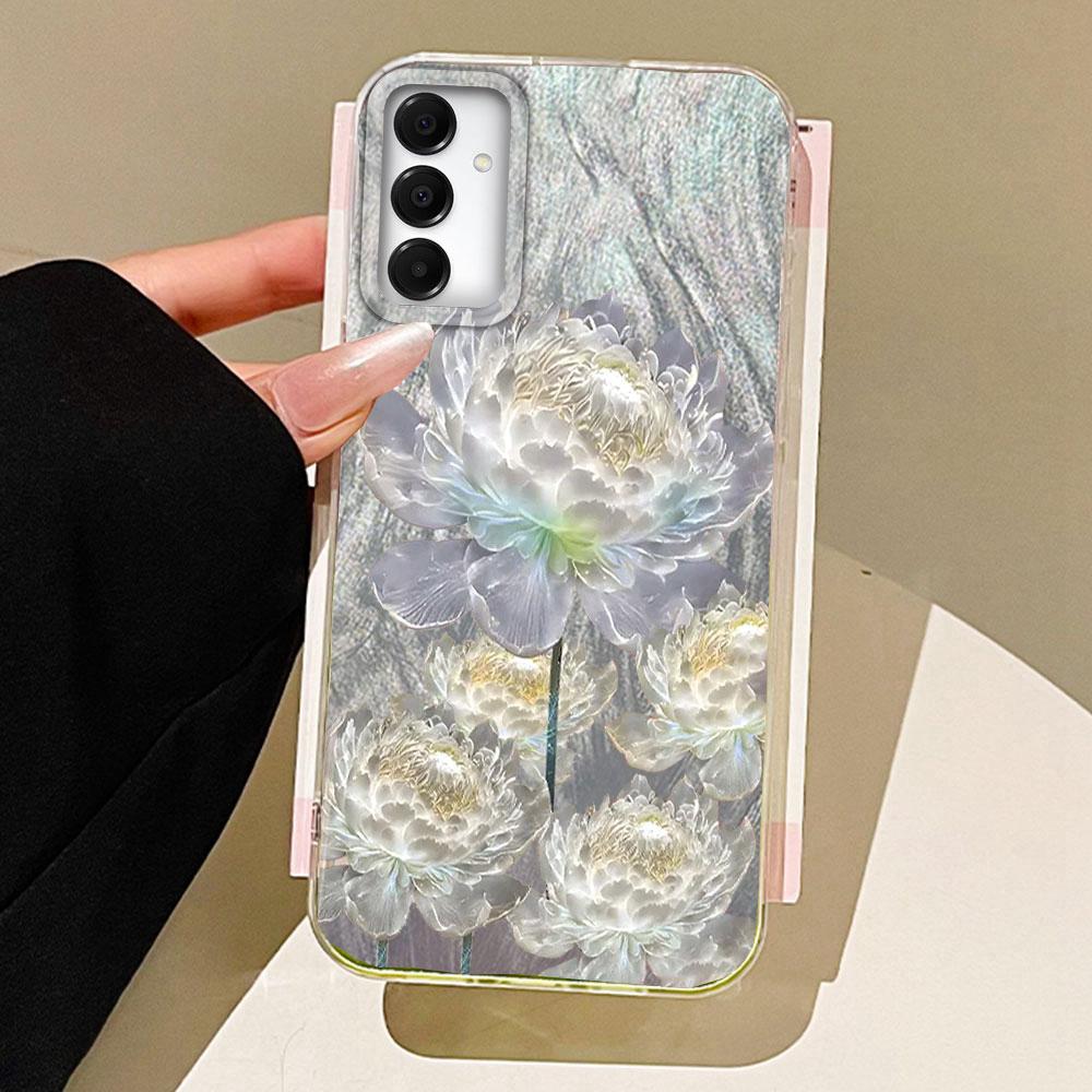 

Зелений бамбуковий квітковий камлотовий текстурний чохол для телефону Samsung Galaxy A55 A56 A36 A26 A16 A53 A06 A14 A24 A34 A54 A15 A25 A35 Samsung Galaxy A36 білий