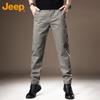 JEEP Men's Autumn/Winter Business Casual Straight-Leg Pants