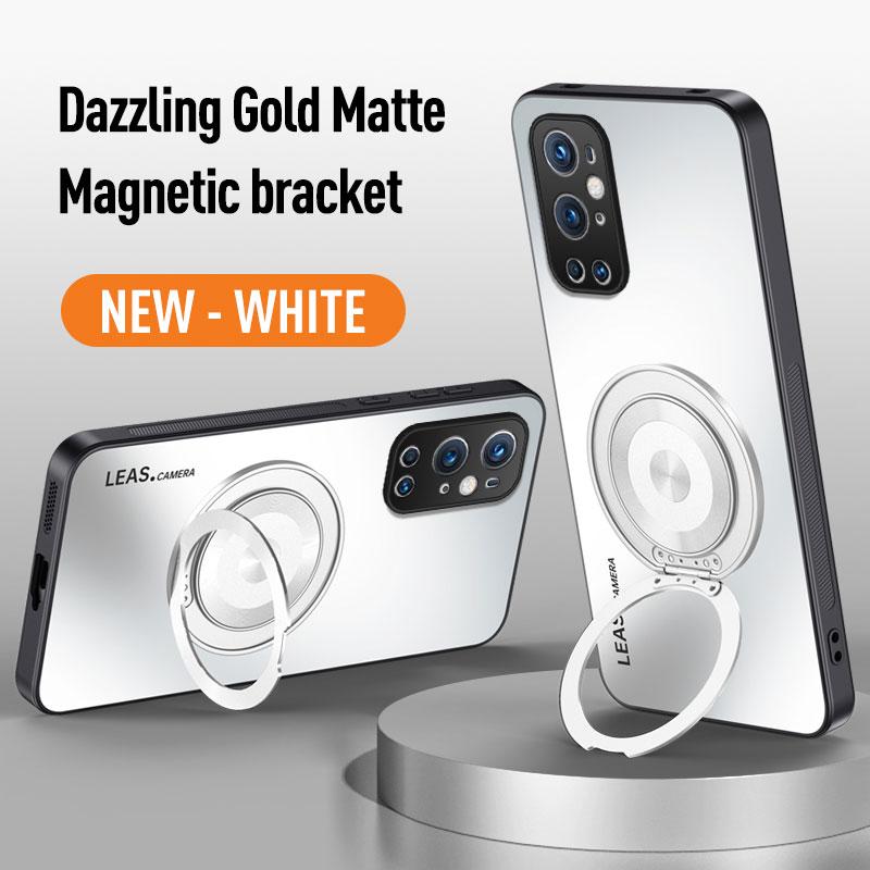 

Для OnePlus 13 13R 13S 12 12R 11 11R 10T 10R 10 9 8 Pro 9R 9RT 8T Магнитный кольцевой держатель Задний чехол для телефона Кольцо Magsafe Защитная крышка OnePlus 8 Pro белый