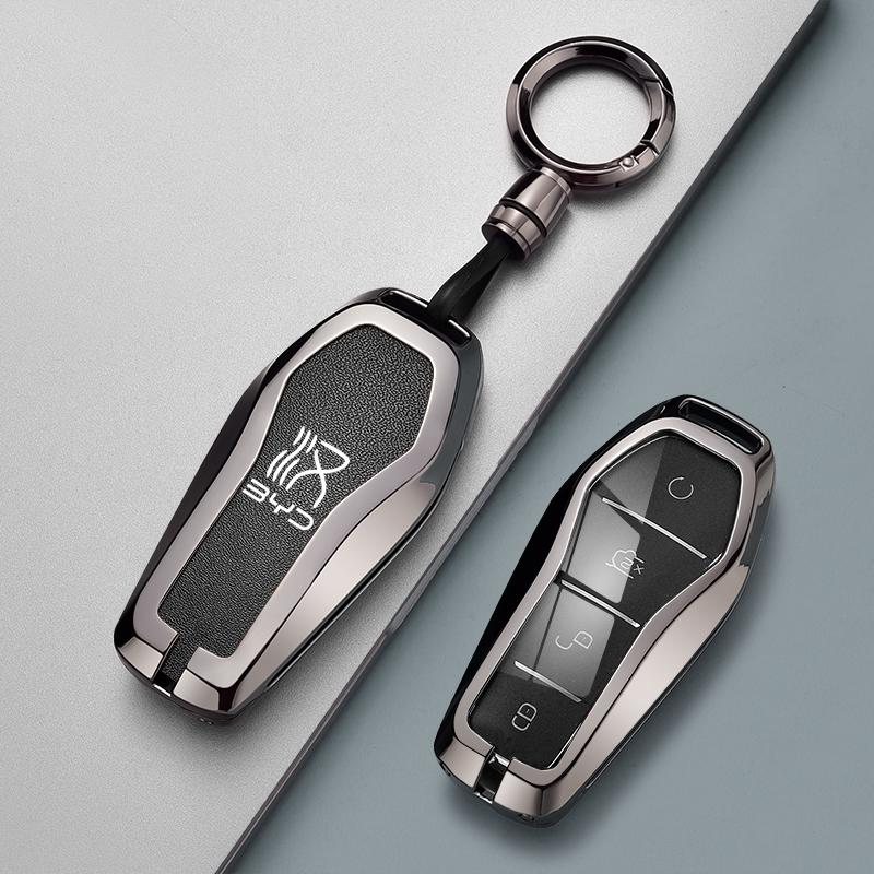 Applicable To BYD Han Key Set Han Ev Champion Version Dmi Special NFC Card Car Metal Shell Bag Buckle High-end