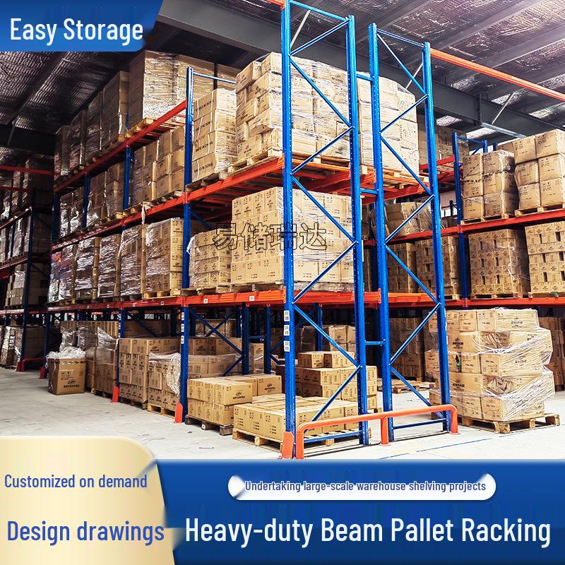 High Bay Load-Bearing Pallet Racking for Cold Storage and Warehouses