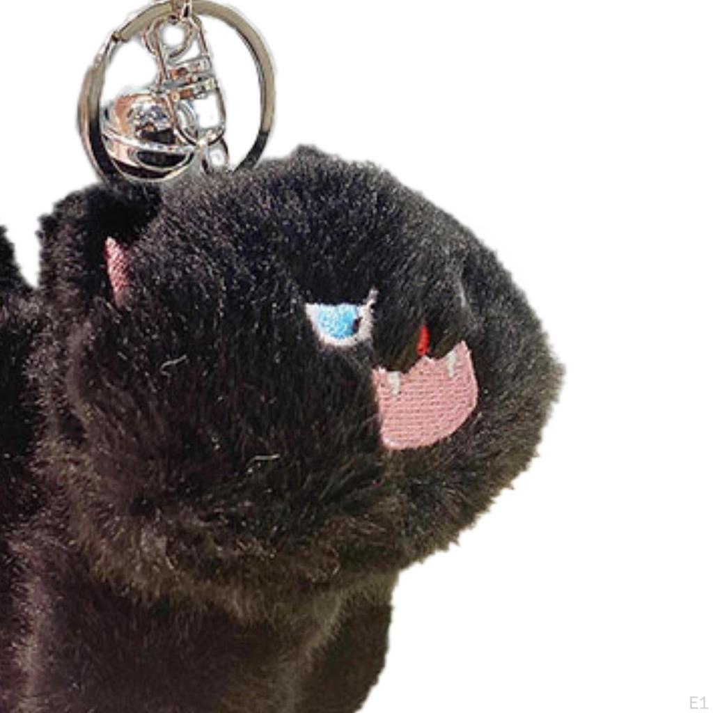 Cat Plush Keychain,Animal Doll Hanging Ornament,Bag Pendant,Cute,Stuffed Keychain Toy for