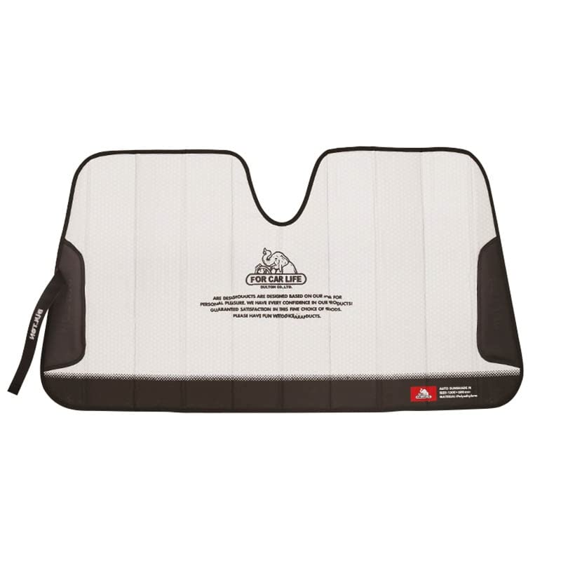 DULTON AUTO SUNSHADE Auto Sunshade M M/WHITE V21-0355M/WT