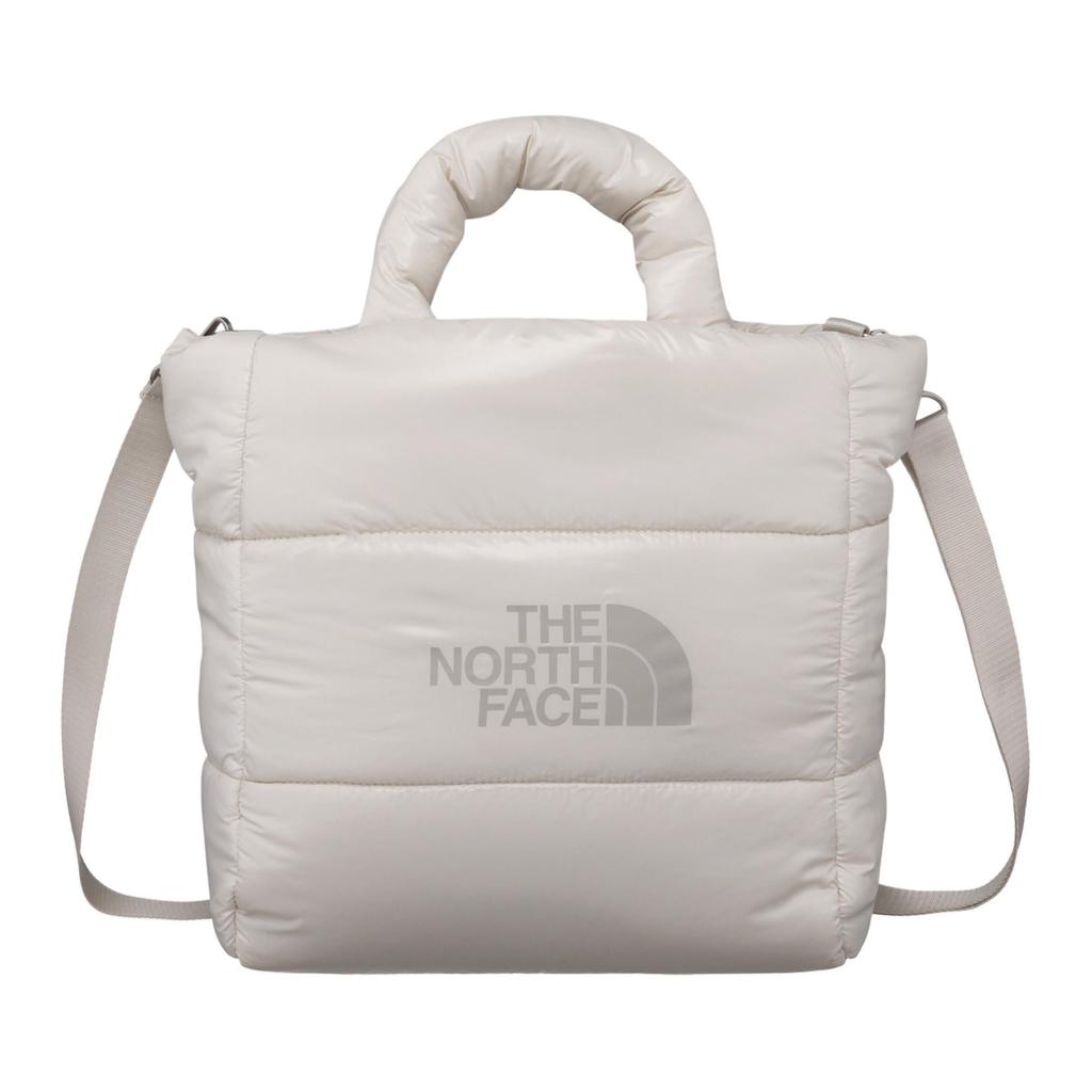 The North Face Plumpy Logo Nylon Tote Bag Women tote bags Cream-White NN2PQ60K