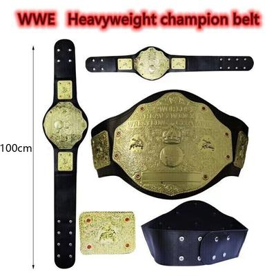 World Heavyweight Wrestler Champion WWE Big Gold Belt zum Tragen und Ausstellen