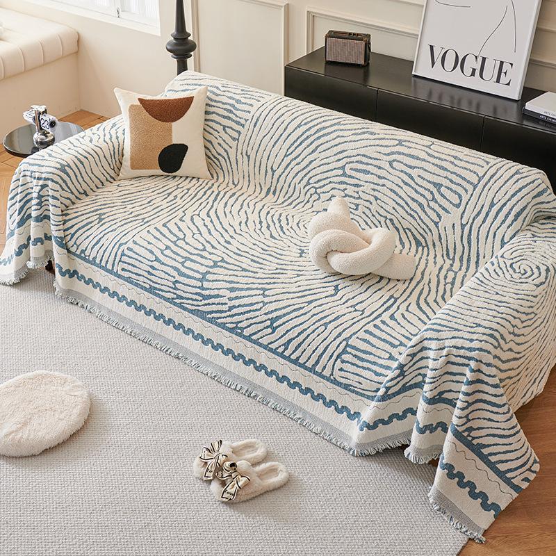 Cat Petting Sense Autumn and Winter New Sofa Towel Full Cover Cloth Ins Style Dustproof Sofa Cover All-Inclusive Universal Cover Thickened
