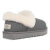 UGG Nita Sheepskin Warm Comfortable Casual Ankle Loafers Women Loafers Lighthouse-Grey 1119002-LGRY