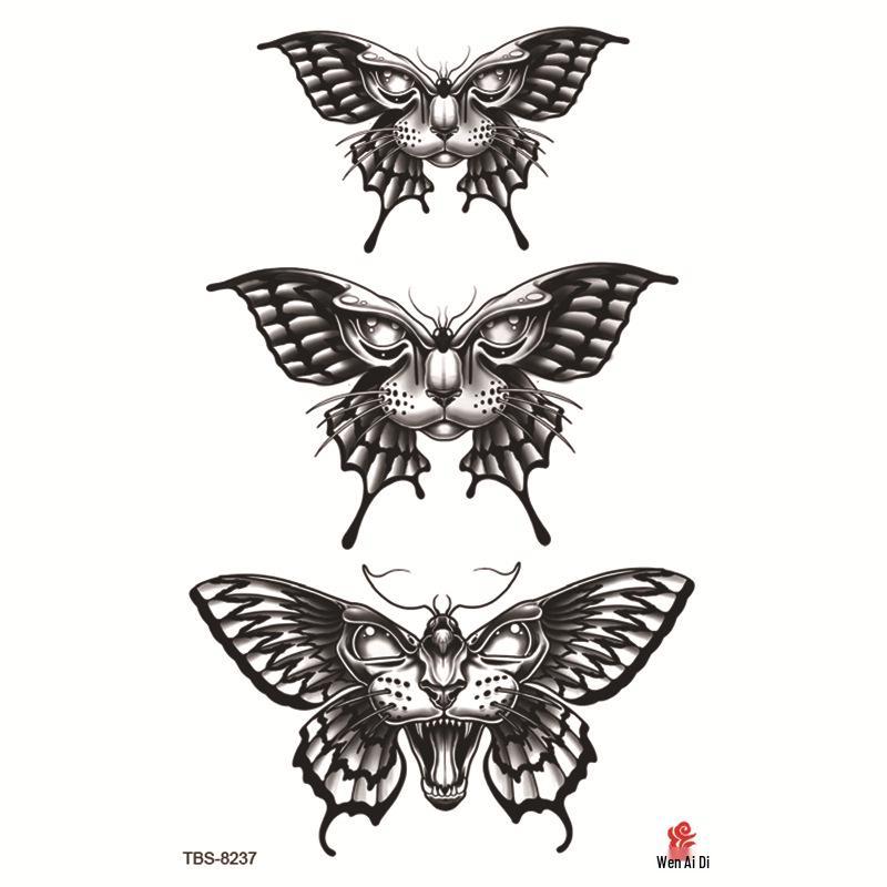 Wasserdichtes Ganzarm Totemsymbol Tattoo Aufkleber Set