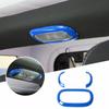 For 11-17 JKU Jeep Wrangler Interior Reading Light Frame Lamp Cover Trim Blue