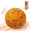 Elektrischer Haustierspielzeugball Automatischer hüpfender interaktiver Hundespielzeug mit intelligenter Hindernisvermeidung Touch-Wake-Up-Design Bissfestes Hundespielzeug