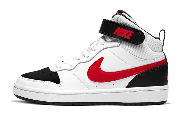 

Nike Court Borough Mid 2 White University Red GS CD7782-110 39