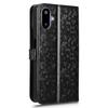For Samsung Galaxy F06 5G/M06 5G Wallet Case Dot Pattern Imprint PU Leather Phone Cover