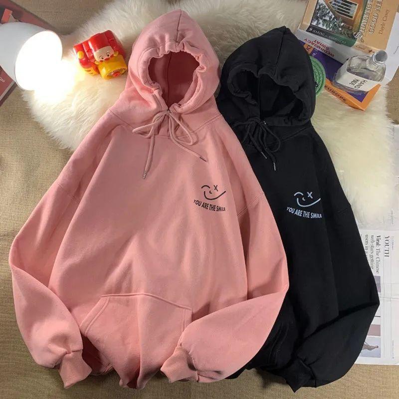 Pulovr Unisex elegantní elastická manžeta s kapucí a potiskem srdce pár s kapucí Lady