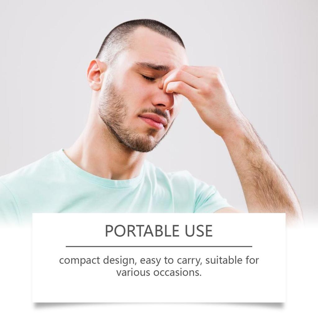 South Moon Kräuter-Linderungs-Inhalator Tägliche Reinigung Nasenbeschwerden Sanft Nährend Erfrischend Beruhigend Nase