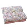 Elegant High-Weight Knit Cotton Floral Four-Piece Bedding Set – Skin-Friendly, Available In Single/Double Sizes.