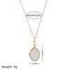 Retro Style Circular Opening and Closing Photo Album Mother's Day Gift Photo Box Oval Square Necklace Pendant for Women
