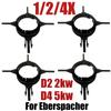 1/2/4X Blower Motor Assembly Mount Bracket Fixing For Eberspacher Airtronic D2 2KW D4 4KW Truck Air Diesel Parking Heater