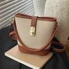 Fashionable Casual Women's Shoulder Bag, Retro Bucket Bag, Fashionable Crossbody Bag, Casual Handbag