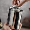 Blech Kaffeebohnen Aufbewahrungsdose Versiegelter Teekannenbehälter Tragbares Metallglas Hausverpackungsbox