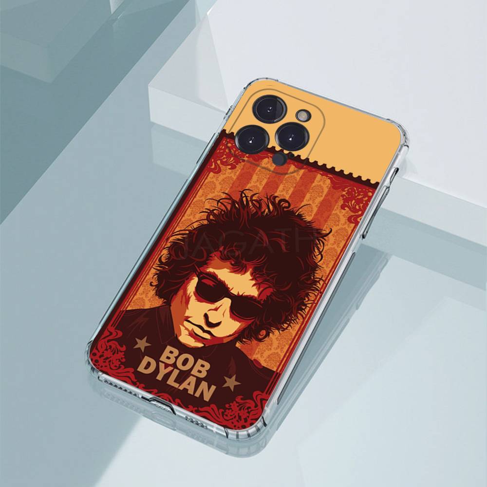 

B-Bob Dylan Phone Cases For iPhone17,16,15,14,13,12,11,Pro,Max,Plus Luxury Camera Protection Plastic iPhone14Plus