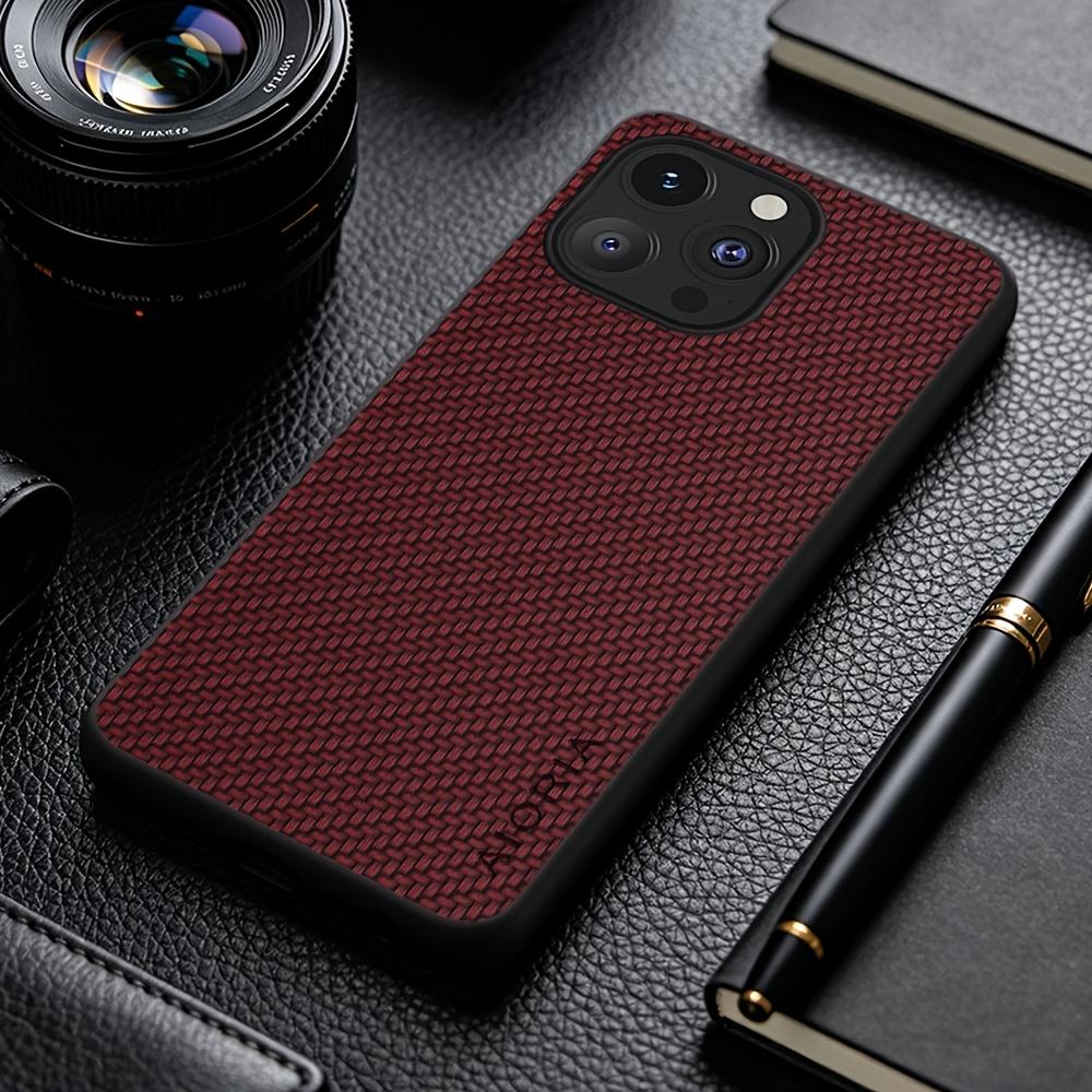 Phone Case: New Fashion Phone Case for iPhone 15 14 13 Pro Max Plus Business Casual Faux Synthetic Leather Phone Cover