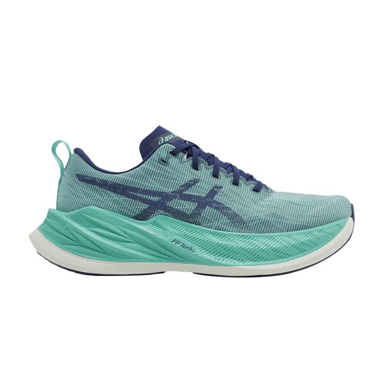 Men's Sneakers ASICS Superblast Aurora Green Aurora Green/Blue Expanse