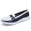 Scarpe estive da donna in vera pelle scarpe basse fatte a mano scarpe casual mocassini slip-on da donna ballerine scarpe da donna