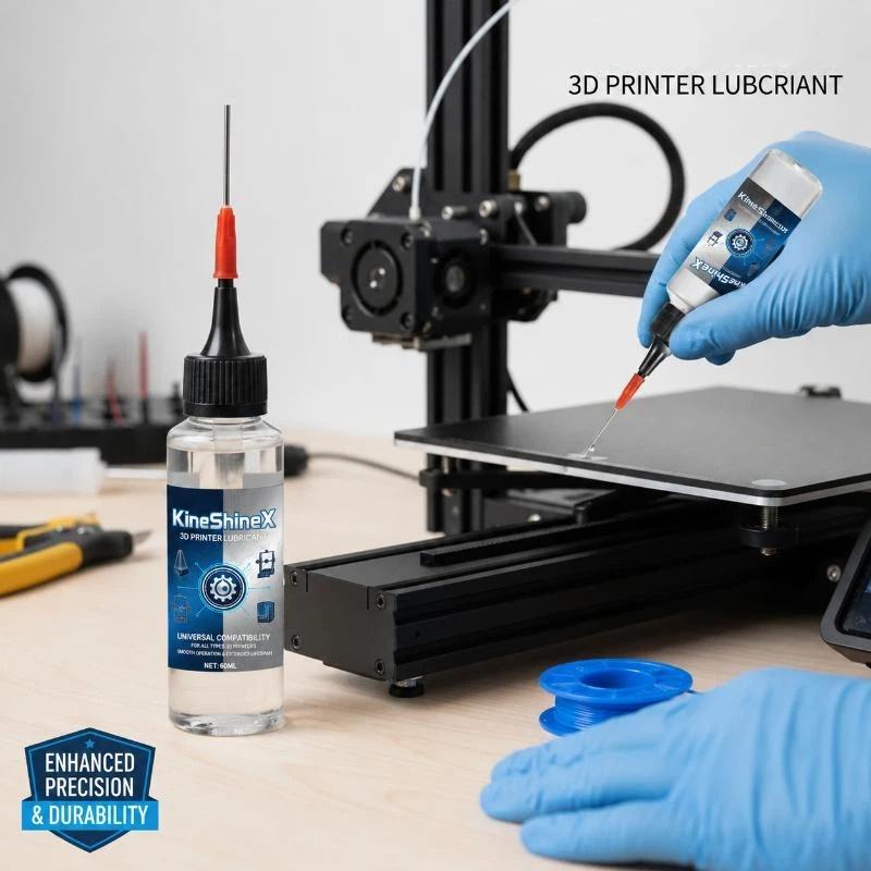 60 ml Universelles 3D-Druckerfett Schmieröl für Creality Ender 3 V2 Pro Bambu Lab Anycubic FDM Drucker Schienen Gewindestangen