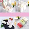 3/4 ll Silicone I Cream Popsicle Mold with Handle I Cream Mold Summer Children's I Cream Maker I Cube Tray Mold