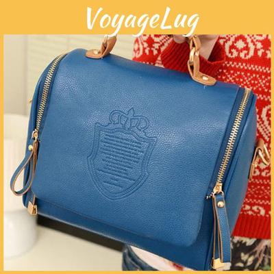 Compact Lightweight Women Leather Shoulder Crossbody Bag Handbag For On-the-go