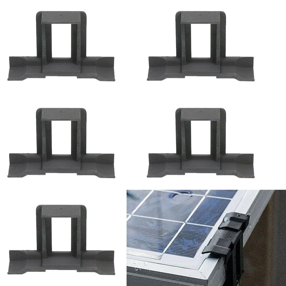 5Pcs Solar Panel Water Drainage Clips PV Modules Cleaning Clips For Water Drain