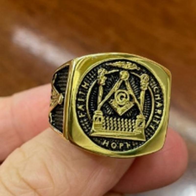 Accessories, European and American Retro Personality, Men, Rings