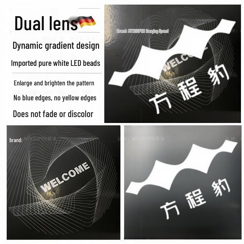 Leopard 5 Titanium Dynamic Car Door Welcome Light