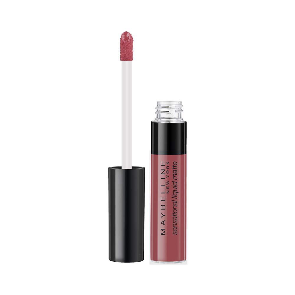 

Maybelline New York Sensational Liquid Matte Lipstick 7ml Non-Sticky Hydrating Smooth Glide Best Babe