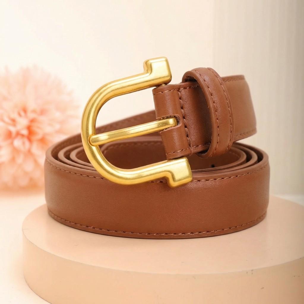 2026 Women's Versatile Korean Fashion Belt – Simple, Trendy, Casual Student Style