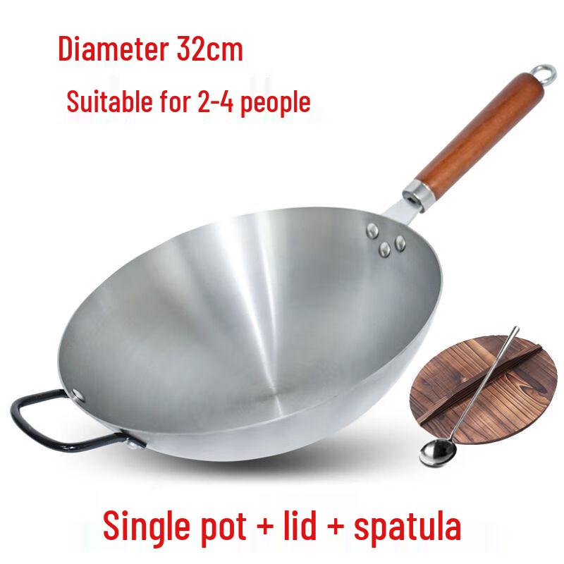 Qianxing Hand-Forged Non-Stick Iron Wok