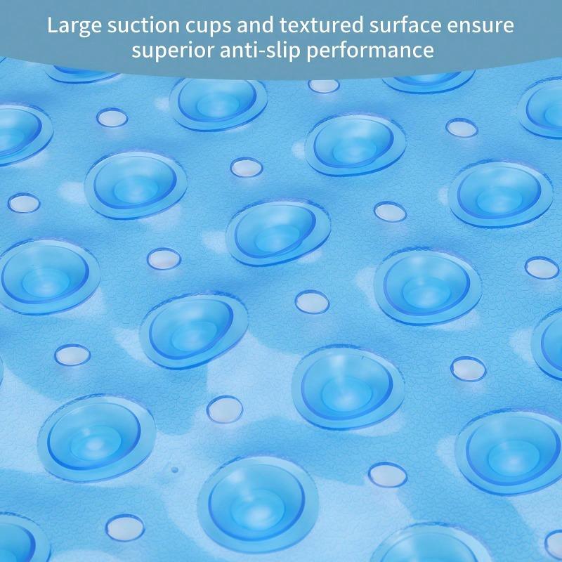 Extra Long Non-Slip Bathtub Mat With Drainage Holes And Suction Cups Non-Slip Bathtub Mat