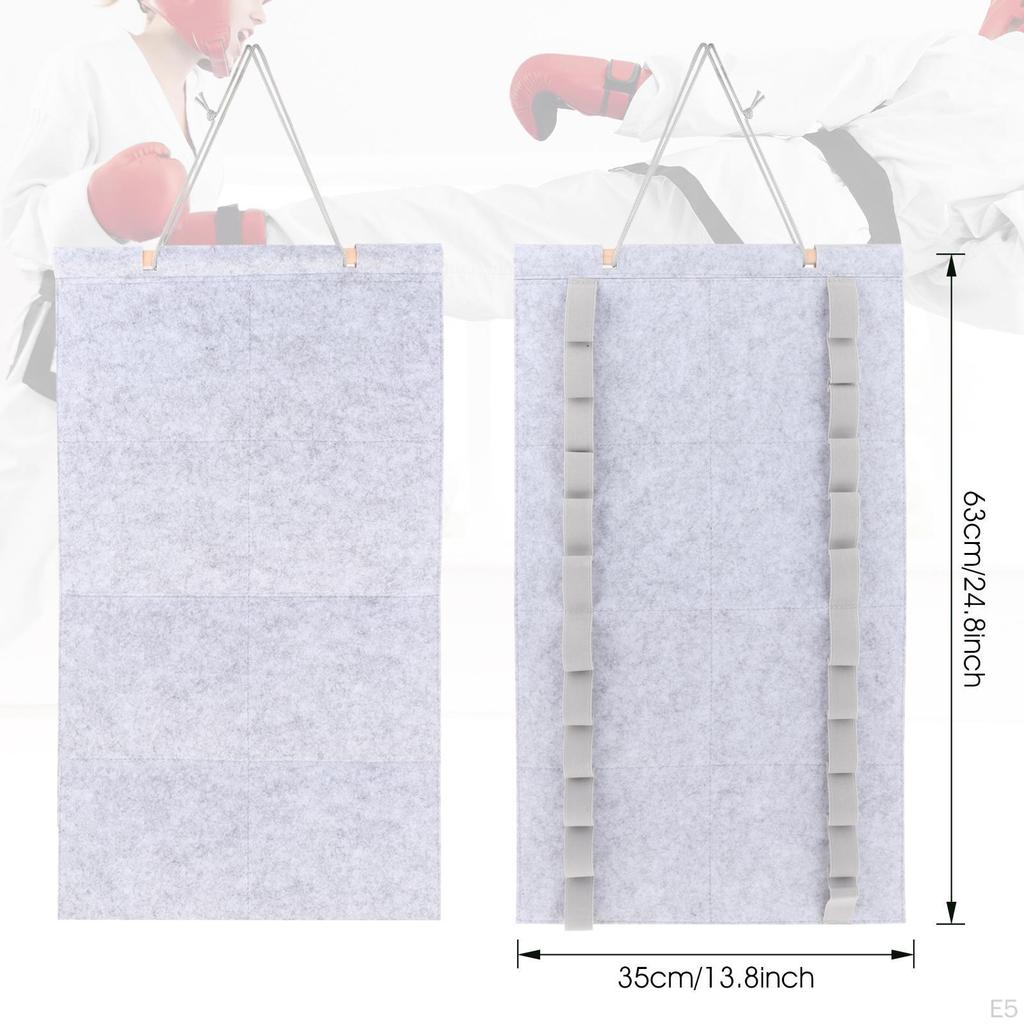 Künstlerischer Gürtelhalter zur Präsentation von Karate- und Taekwondo-Gürteln, Geeignet für Kinder und Erwachsene