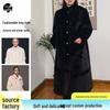 Women's Stylish Mink Fur Coat: Elegant Long Autumn & Winter Outerwear