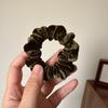 Velvet Scrunchies Set: Milk Tea & Apricot - Japanese & Korean Style Hair Accessories