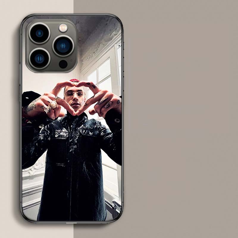 Rapper Sfera Ebbasta Phone Case For Iphone 17 Air 15 Pro 14 Plus 16 Pro Max 17E 16E 12 13 Mini 11 Cover Cute Fundas