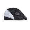 Men Advanced Hat Hollow Out Contrast Color Thin Breathable Soft Sunscreen Washable Men Beret Men Summer Cap Headwear