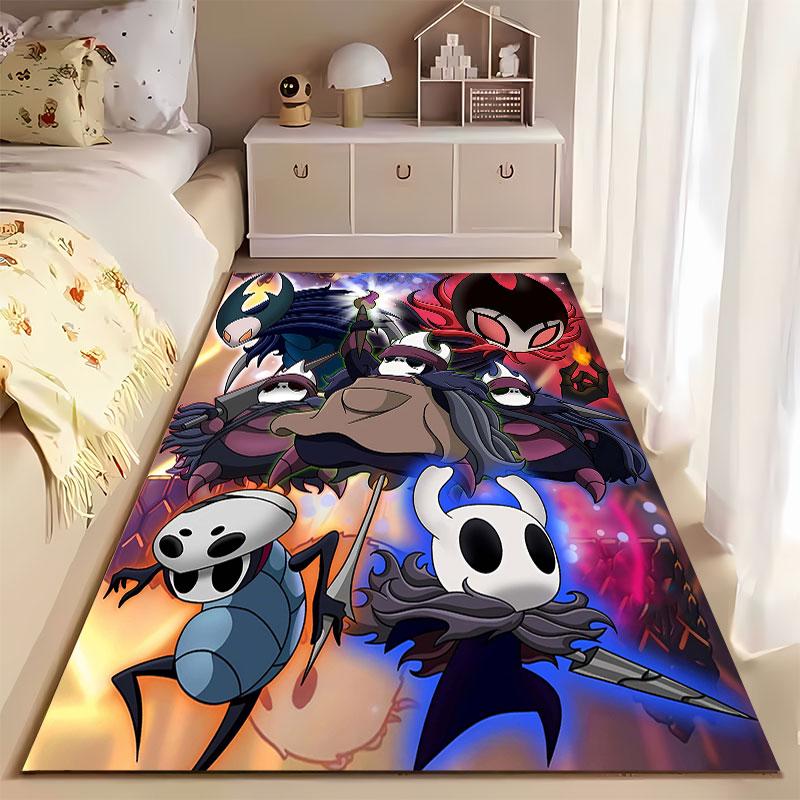 Hollow Knight Themed Carpet Suitable As a Non-slip Mat for the Living Room or Bedroom Sofa