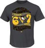 Camiseta NHL Pittsburgh Penguins Hockey Frozen Biscuit Temporada Inaugural Unisex T-Shirt
