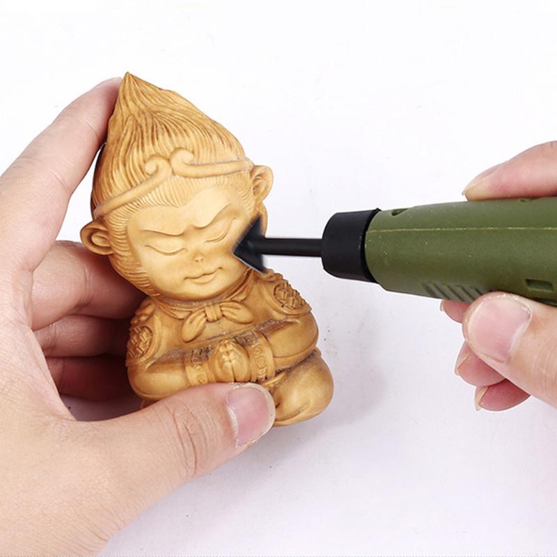 18W Mini Sander Pen Type Fixed /Speed Adjust Polisher DIY Model Groove Grinding Tools Round Corner Polisher 110V-220V